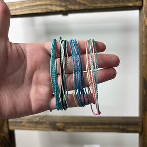 Puravida Multicolor String Bracelet Set of 4
